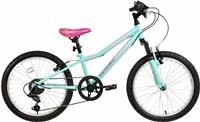 Apollo Zest Kids Mountain Bike Pink Saddle  20 Inch Wheel