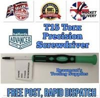 T15 Halfords Advanced Torx Star Precision Screwdriver  *Free Post Rapid Dispatch