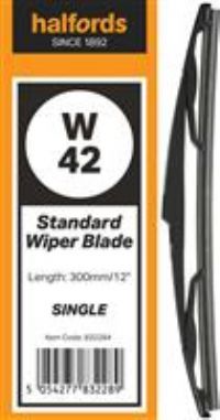 Halfords W42 Wiper Blade - Single