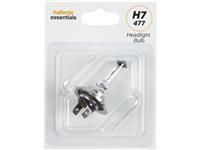 H7 477 Car Headlight Bulb Halfords Essentials Single Pack