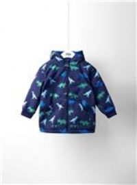 JOJO MAMAN BÉBÉ Dino Reversible Sherpa Lined Jacket 3-4 Years