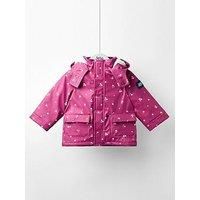 Jojo Maman Bebe Toddler Girls Waterproof Jacket - Red