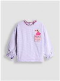 JOJO MAMAN BÉBÉ Fairy Frill Pocket Stripe Top 3-4 Years