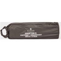 Hi Gear Hampton 6 Person Tent Footprint, Black, One Size