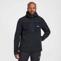 OEX Men'ss Stratosphere Softshell Jacket, Black