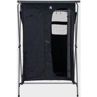 Hi-Gear Elite 4 Tier Outdoor Camping Shelf Cupboard Solid Top Black Storage Bag