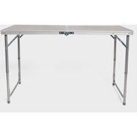 HI-GEAR Double Picnic Table, Silver