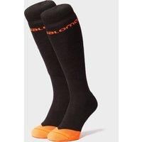 Salomon Men's Morillion Ski Socks 2 Pack, Black