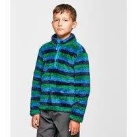 Peter Storm Kids/' Stripe Print Half-Zip Fleece, Kid/'s Fleece Top, Kids/' Fleece Midlayer, Children/'s Fleece, Blue, Age 7-8