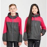 Peter Storm Kids' Lakes 3-in-1 Jacket, Grey/Pink