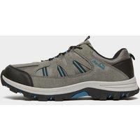 Peter Storm Men/'s Buxton Lightweight Breathable Walking Shoe with StormGrip Outsole and Speed Sports Gillie Lacing System, Outdoors, Camping, Travelling, Trekking & Hiking Footwear, Grey, UK12