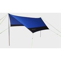 Eurohike Lightweight and Versatile Universal Tarp Shelter 3.25 x 3.25m, Hammock Tent, Survival Equipment, Backpacking Tarp, Wild Camping Tarp, Bivvi Tarp, Camping Equipment, Blue, One Size