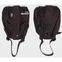 Peter Storm Hike waterproof Walking Ankle Gaiters, Black, L/XL