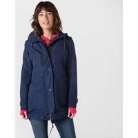 Peter Storm Women/'s Oakwood Full Zip Long Sleeve Jacket with Roll-away Adjustable Hood, Outdoors, Travelling, Walking, Trekking, Hiking and Camping Clothing, Navy, 18