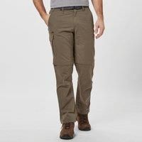 Brasher Men's Convertible Trouser, Brown