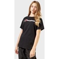 Berghaus Kids' Logo T-Shirt, Black/BLK