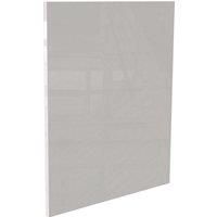 Modern Slab Kitchen Cabinet Door (W)597mm - Gloss Grey
