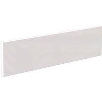 High Gloss/Modern Slab/Handleless Kitchen Filler Panel (W)148 x (L)597mm - Gloss White