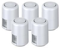 Hive 851961 Smart Radiator Thermostat 5 Pack (15mm Head Only)