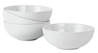 Argos Home Set of 4 Porcelain Cereal Bowls  Super White