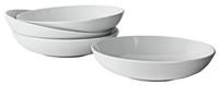 Argos Home Set of 4 Porcelain Pasta Bowls  Super White
