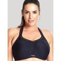 Sculptresse Sports Bra by Panache Non-Padded Underwired Sports Bras 9441 Black