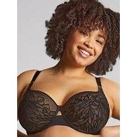 Sculptresse Sophia Wired Black Full Cup Bra - Black