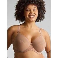 Sculptresse Liberty Wired Mocha Plunge Bra - Mocha