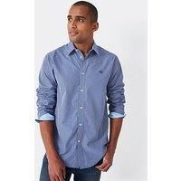 Crew Mens Classic Micro Stripe Shirt Ultramarine XL