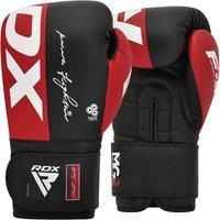 RDX SPORTS Men's RDX F4 Boxing Sparring Gloves Hook & Loop in Red | Size: 10oz