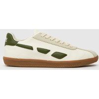 SAYE Modelo 70 Dart Trainers in White & Green