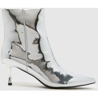 schuh Brynn Kitten Heel  in Silver