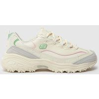 SKECHERS dlites - new heat trainers in off-white multi