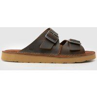Clarks Solsbury Strap Sandals in Brown