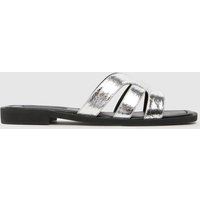schuh Trisha Mule Sandals in Silver