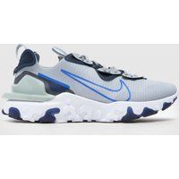 Nike React Vision Trainers in Grey & Navy