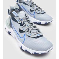 Nike React Vision Trainers in Grey & Navy