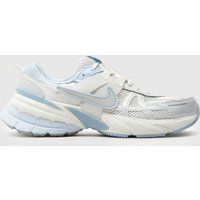Nike V2K Trainers in White & Blue