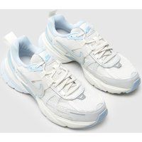 Nike V2K Trainers in White & Blue