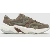 Nike AL8 Trainers in Green Multi