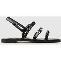 schuh Talmon Studded Strappy Sandals in Black
