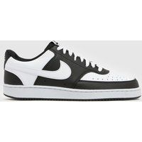 Nike Court Vision in White & Black
