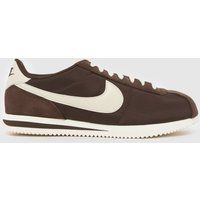 Nike Cortez Trainers in Brown & White