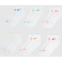 Nike Multi Everyday Ankle Socks 6 PK