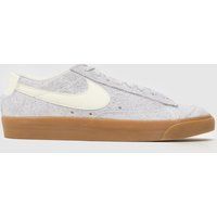 Nike blazer low 77 vintage trainers in light grey