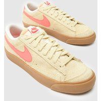 Nike blazer low 77 vintage trainers in brown multi