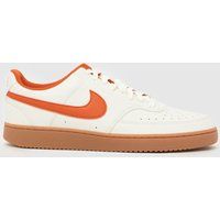 Nike Court Vision Trainers in Natural