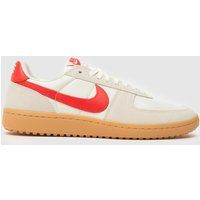 Nike Field General Trainers in White & Red