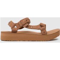 Teva Midform Universal Studded Sandals in Tan