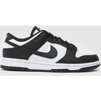 Nike Dunk Low Trainers in Black & White
